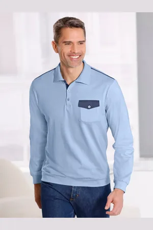 Baur Poloshirt met lange mouwen (1-delig)