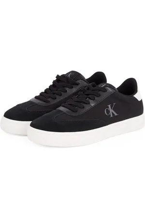 Calvin Klein Sneakers CLASSIC CUPSOLE LOW MIX MG , veterschoen, lage schoen, vrijetijdssneaker met logo-opdruk