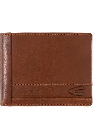 Camel Active Portemonnee Field van fijn nerfleer met rfid-bescherming en tracking tag vak