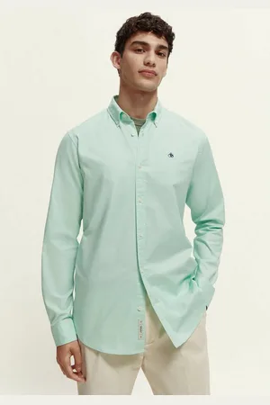 Scotch&Soda Overhemd met lange mouwen Essentials - Regular-Fit Organic Cotton Oxford Shirt
