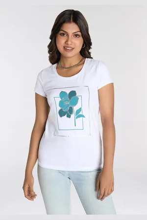 Laura Scott T-shirt met modieuze frontprint