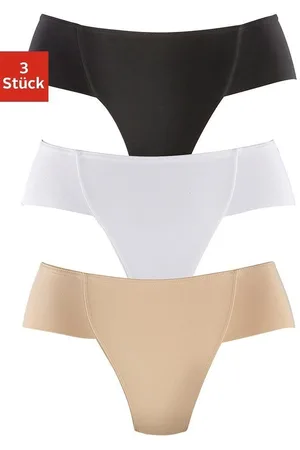 Petite Fleur Modellerende string Bodyforming slip van elastische katoen (3 stuks)