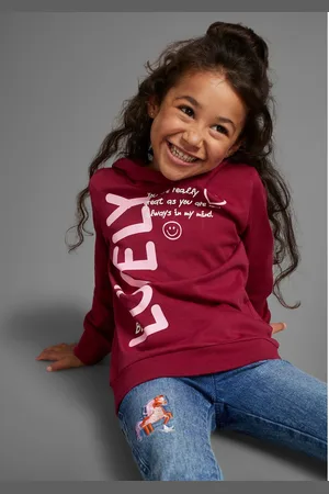 Kidsworld Shirt met lange mouwen LOVELY - Print , in verlengd model