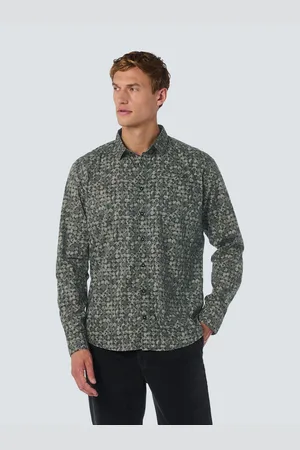 No Excess Overhemd met lange mouwen met print all-over