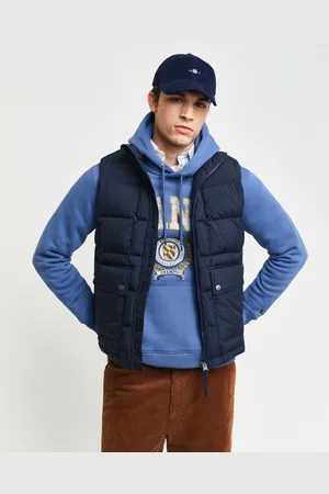 GANT Bodywarmer MID DOWN VEST met modieuze stiksels