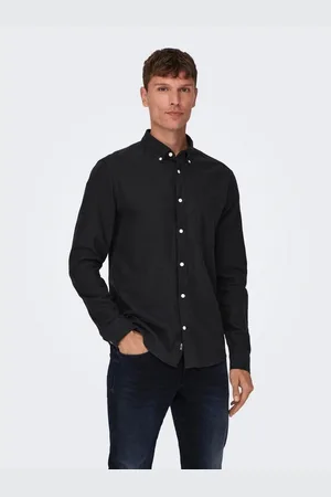 Only & Sons Overhemd met lange mouwen ONSGUDMUND SLIM 1-PKT SOLID SHIRT NOOS