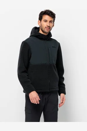 Jack Wolfskin Fleecejack FELSLICHT HOODED JKT M