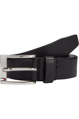 Tommy Hilfiger Leren riem NEW ALY BELT met vierkante logo-metalen gesp