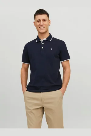 JACK & JONES Poloshirt JJEPAULOS POLO SS NOOS
