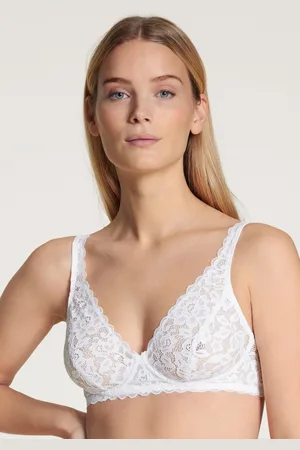 Calida Soft-bh Natural Comfort Lace met volledig elastische kant