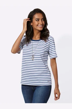 Casual Looks T-shirt Gestreept shirt (1-delig)