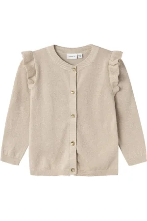 NAME IT Vest NMFABINNE LS KNIT CARD NOOS