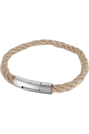 Firetti Armband Sieraad cadeau roestvrij staal jutevezel armbanden armbandketting