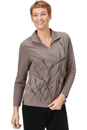 Classic Basics Poloshirt met lange mouwen Wintershirt (1-delig)
