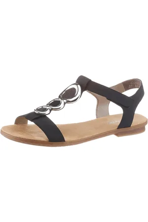 Rieker Sandalen zomerschoen, sandaal, blokhak, met klittenband-sluiting