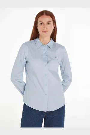 Tommy Hilfiger Overhemdblouse STRETCH OXFORD REGULAR SHIRT