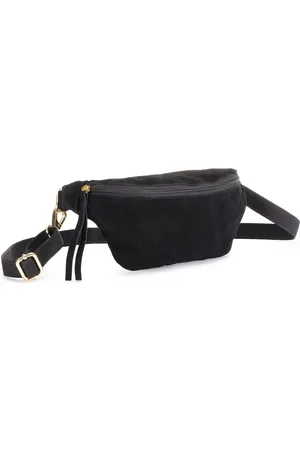 ELBSAND Buiktasje Schoudertas van leer, borsttas, schoudertas, crossbody bag