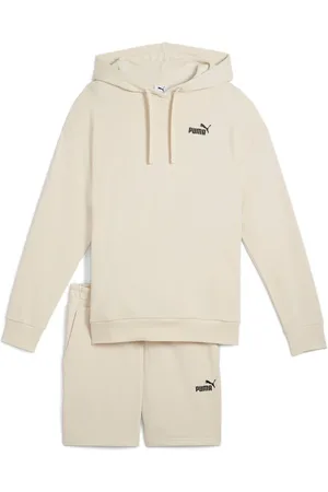PUMA Trainingspak SHORT HOODED RELAXED SWEAT SUIT 7" TR OP (2-delig)