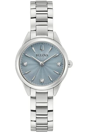 BULOVA Kwartshorloge Horloge, dameshorloge, stalen band, analoog