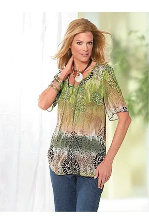 Classic Basics Gedessineerde blouse