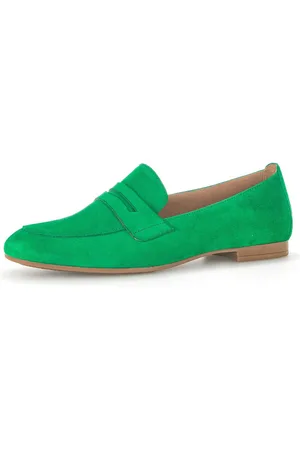 Gabor Loafers Slipper, business schoen met versierband en blokhak