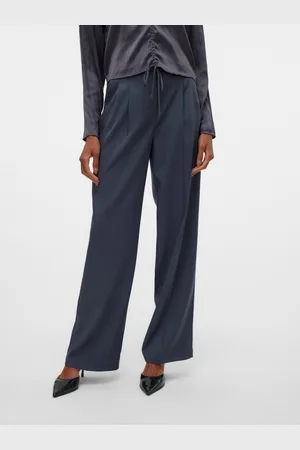 VERO MODA Pantalon VMRITA MW WIDE DAD PANT NOOS