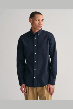 GANT Overhemd met lange mouwen REG FLANNEL MELANGE SHIRT