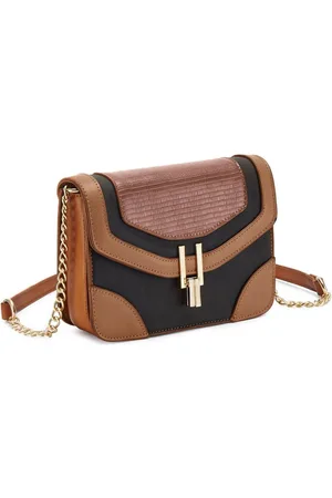 vivance collection Schoudertas met kettingdetails, minibag, schoudertas vegan