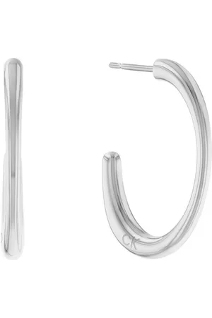 Calvin Klein Oorringen Sieraden roestvrij staal oorbellen damesoorbellen SCULPTURAL
