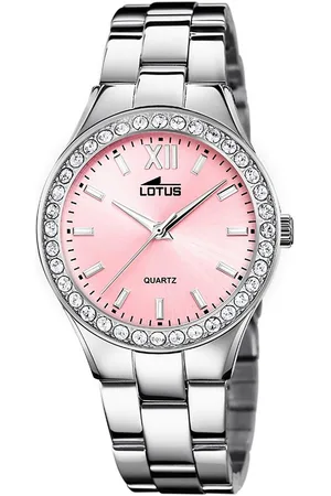 Lotus Kwartshorloge Horloge, dameshorloge, stalen armband