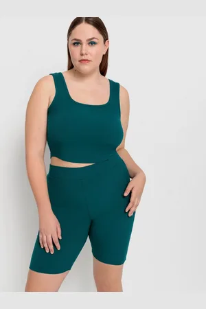Lascana Shortama Set wielershort en -top (2-delig)