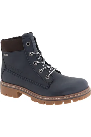 TOM TAILOR Hoge veterschoenen met gepolsterde schacht, comfortabele breedte g