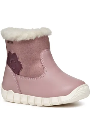 Geox Winterlaarzen B IUPIDOO GIRL B Klittenbandlaarzen, babylaarzen winterlaarzen met warme voering