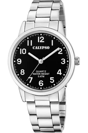 Calypso Kwartshorloge Basic Horloge, herenhorloge, stalen band, analoog