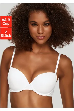 Petite Fleur Push-up-bh met beugel, met uitneembare vullingen (Set van 2)