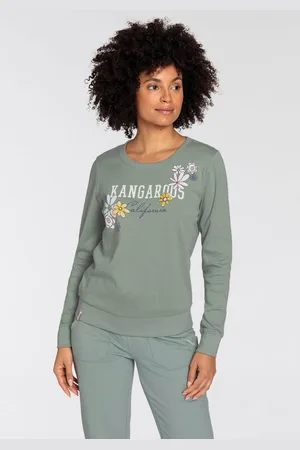 KangaROOS Sweatshirt met grote labelprint - nieuwe collectie