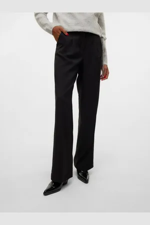 VERO MODA Pantalon VMRITA MW WIDE DAD PANT NOOS