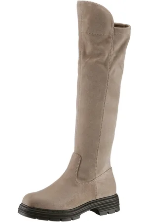 Tamaris Overknee-laarzen hakken, lange laarzen, overknee laarzen, vegan-verwerking
