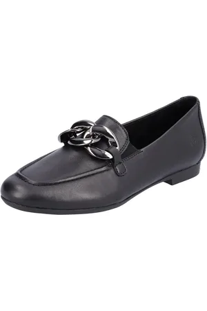 Remonte Loafers Slipper, business schoen met opvallende sierketting