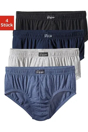 le jogger ® Slip in prettig zachte katoenkwaliteit (set, 4 stuks)