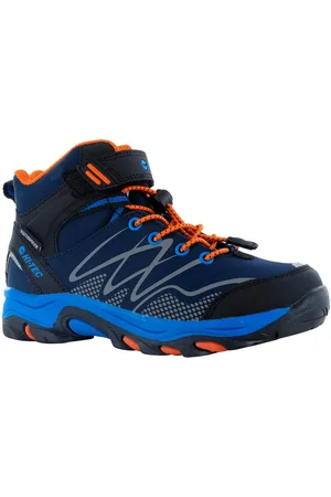 Hi-Tec Outdoorschoenen Blackout Mid Wp Jr Klit-/vetersysteem, waterdicht