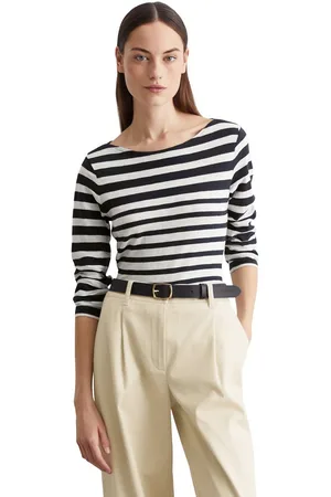 Marc O’ Polo Shirt met lange mouwen mooi streepdessin