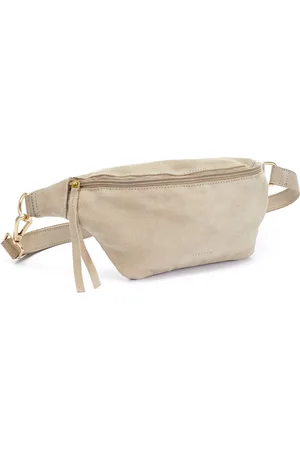 ELBSAND Buiktasje Schoudertas van leer, borsttas, schoudertas, crossbody bag