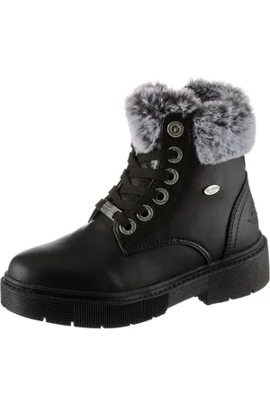 Dockers Winterlaarzen met imitatiebont aan de rand