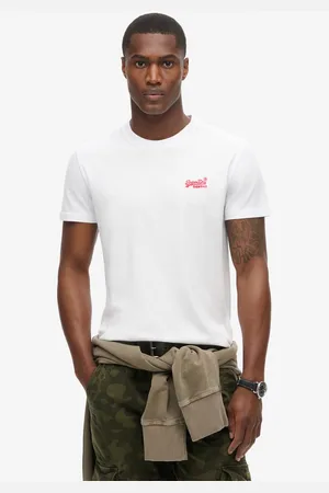 Superdry Shirt met ronde hals ESSENTIAL LOGO EMB TEE