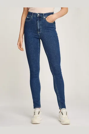Calvin Klein Skinny fit jeans High rise skinny in 5-pocketsstijl