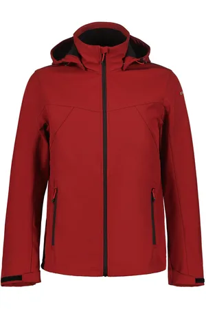 Icepeak Softshell-jack BRIMFIELD met stijlvolle logo-opschriften (1 stuk)