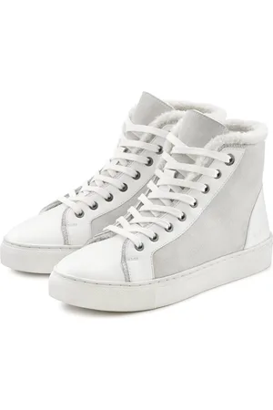 ELBSAND Hoge veterschoenen High-top sneakers, laarzen, winterlaarzen van leer