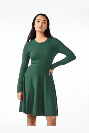 Y.A.S Gebreide jurk YASBECCO LS KNIT DRESS S. NOOS