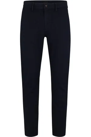 HUGO BOSS Chino tapered met boss-opdruk